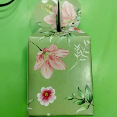 Flower green box | Rich Cake and Chocolate Box