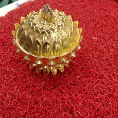 Round shape golden box | Return gift box