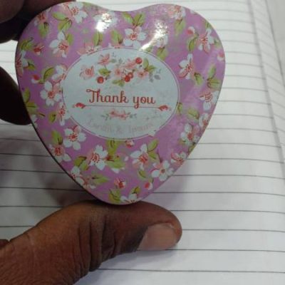 Heart shape flower box | Return gift box