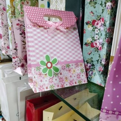 Paper return gift box cover variant 3