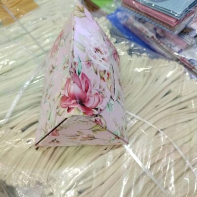 Paper return gift box cover variant 6